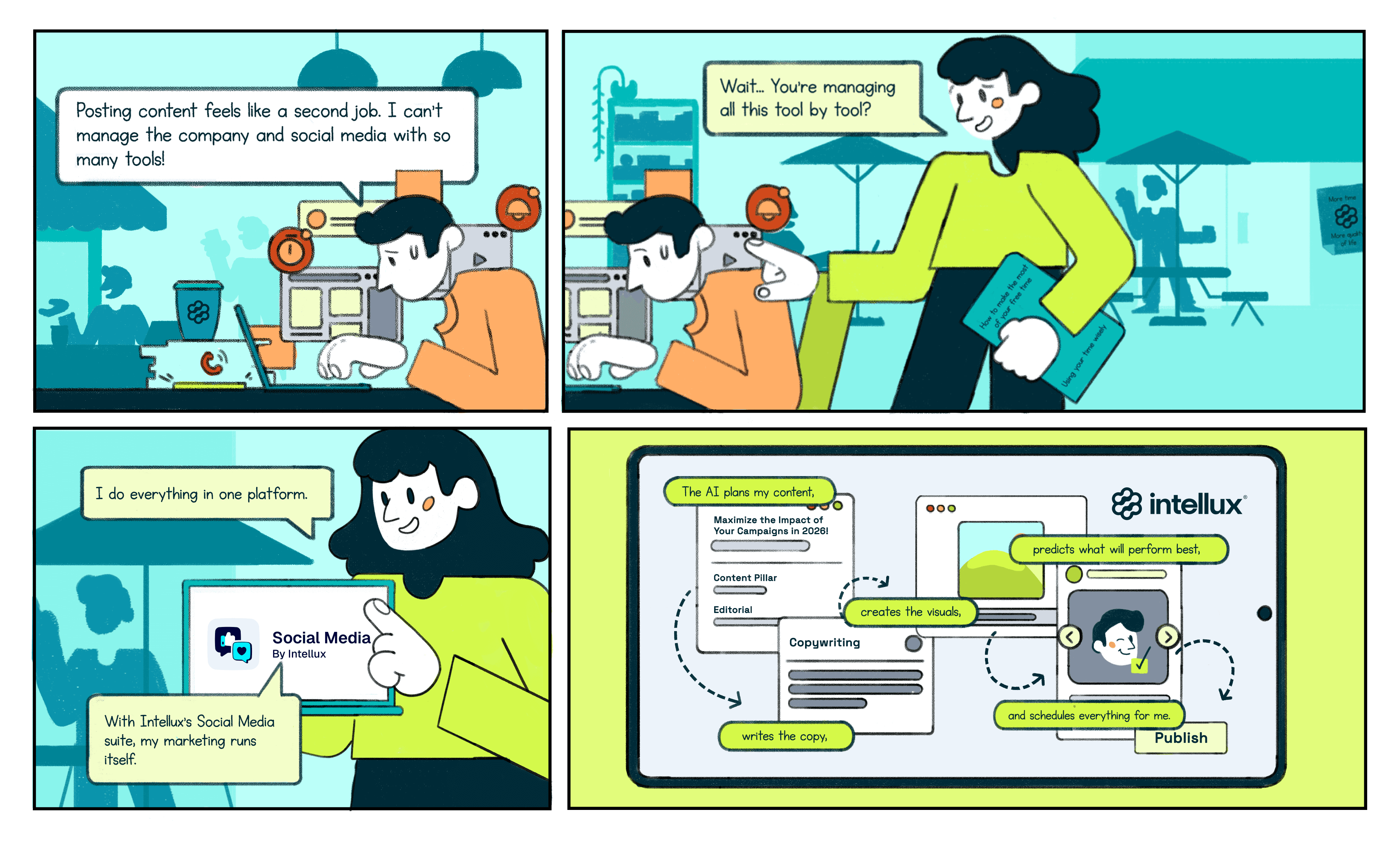 intellux plans comics illustration