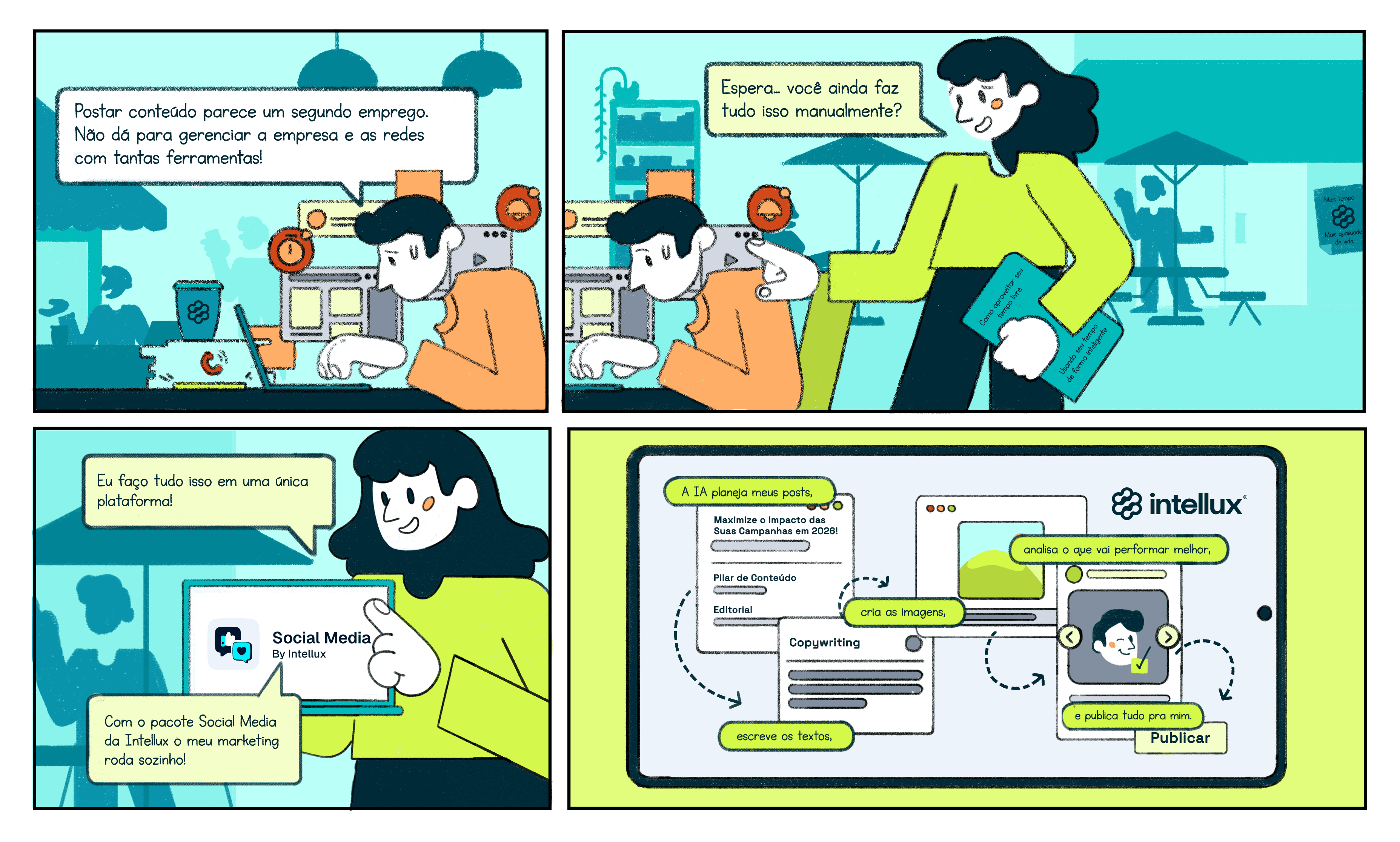 intellux plans comics illustration