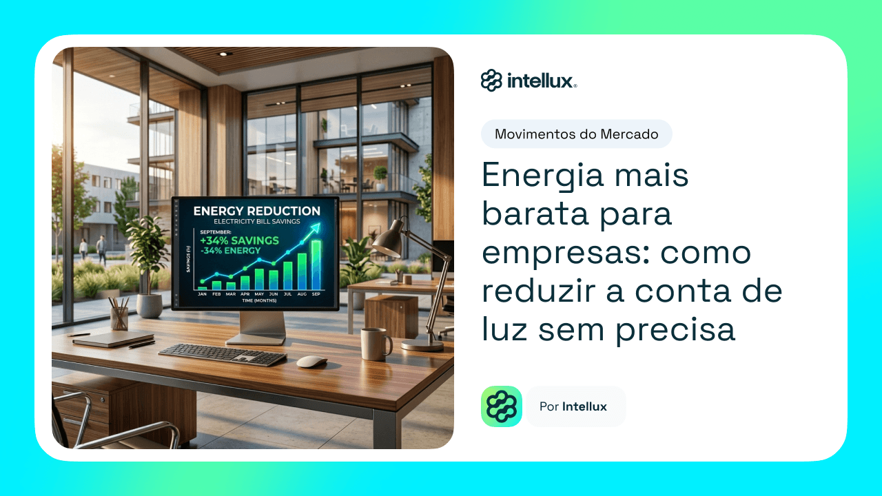 Energia mais barata para empresas sem instalar placas solares