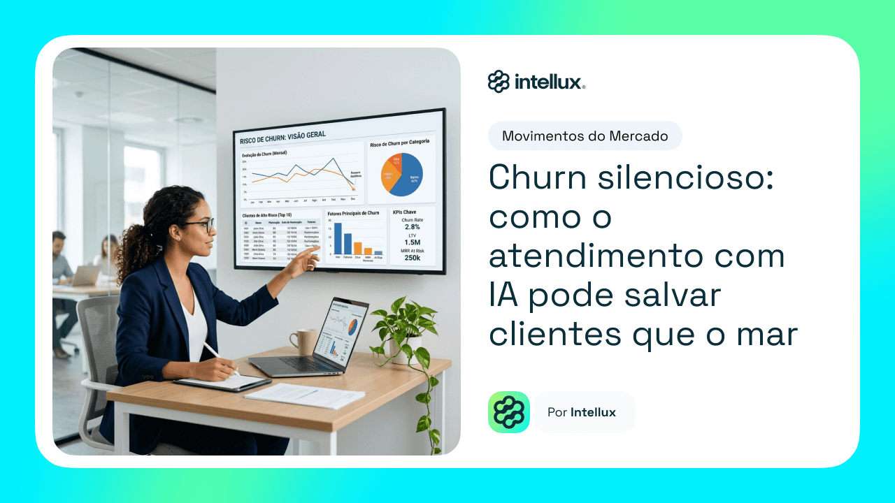 Churn silencioso: como a IA no atendimento reduz cancelamentos