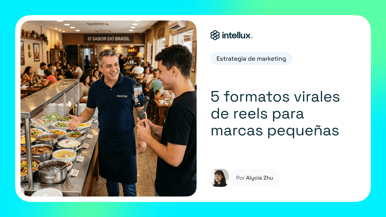 5 formatos virales de reels para marcas pequeñas